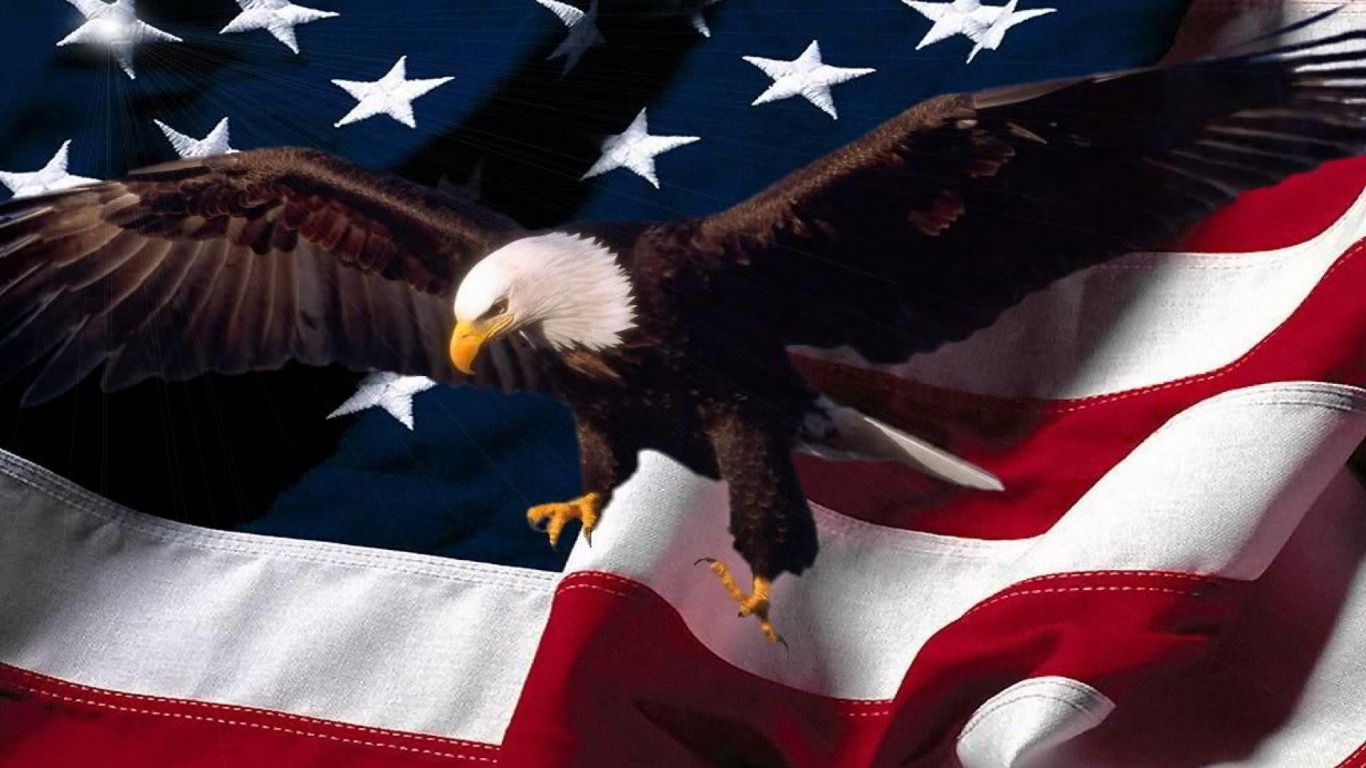 America: The Land of the Free and the Home of the Brave You can download this image for your desktop