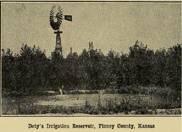 Doty's Irrigation Reservoir, Finney County, Kansas